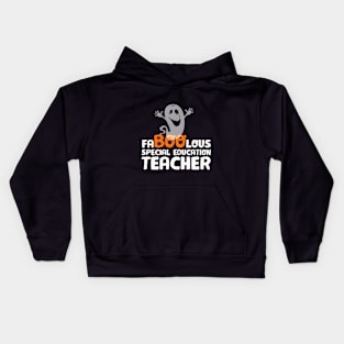 Faboolous Special Education Teacher Halloween Cost Kids Hoodie